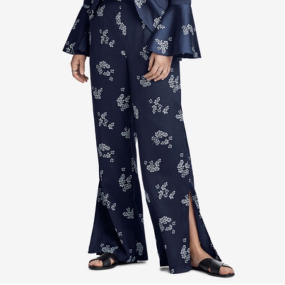 Ellos Wide Leg Floral Pant - Picture 1 of 10